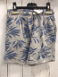 Preview: Dana Schweiger  Shorts  Gr. 110  grau dunkelgrau blau mint Blätter 