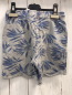 Preview: Dana Schweiger  Shorts  Gr. 110  grau dunkelgrau blau mint Blätter 