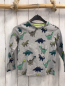 Preview:   Langarmshirt  Gr. 116  grau bunte Dinos 