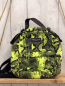 Preview: Kendall & Kylie  Rucksack schwarz gelber Druck 