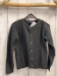 Preview: Okaidi Strickjacke  Gr. 128  grau Struktur mit Glitzer 
