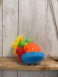 Preview: neu  Plastikspielzeug  bunte Förmchen im weißen Netz 