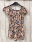 Preview: next Playsuit Gr. 122  rosa Blumen 