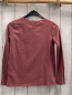 Preview: H&M  Langarmshirt  Gr. 134  altrosa rehkopf mit orange Schleife 