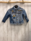 Preview: H&M Jeansjacke  Gr. 122  blau Aufnäher Minions 
