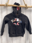 Preview:   Sweatjaccke  Gr. 110  grau Kapuze bunte Schrift Hollister 