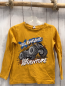 Preview: Dopodopo Langarmshirt  Gr. 110  mais Truck Schrift 