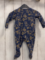 Preview:   Schlafanzug  Gr. 68  blau gelbe Dinos 