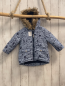 Preview: Lullaby  Jacke  Gr. 80  hellblau blaue Tiere Berge Kapuze mit Fellbund blaues Fleecefutter 