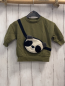 Preview: Next  Pullover  Gr. 74  kiwi Plüschtasche mit Pandabärkopf 