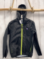 Preview: Champion Regenjacke Gr. 134  schwarz gelber Reißverschluss