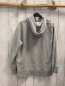 Preview: GAP  Pullover  Gr. 158  grau Kapuze blaue Schrift mit weißem Rand 
