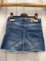 Preview: Zara  Rock Gr. 110  blau Jeans Bund verstellbar 