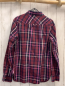 Preview: Tommy Hilfiger  Bluse  Gr. 158/164  weinrot grau pink weiß kariert 