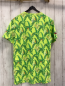 Preview: Superdry  T-Shirt  Gr. 164/170  hellgrün grüne Blätter Vögel schwarze Schrift 