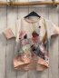 Preview: Molo  T-Shirt Gr. 116  weiß rosa Katze Eis 