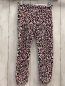 Preview: Chicco  Leggings  Gr. 116  rosa + schwarz dunkelrosa leoprint Plüsch