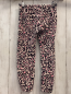 Preview: Chicco  Leggings  Gr. 116  rosa + schwarz dunkelrosa leoprint Plüsch