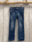 Preview:   Hose  Gr. 98  blau Jeans Bund verstellbar  pink Nähte 