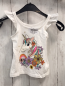 Preview:  Top Gr. 92  weiß Einhorn Glitzer