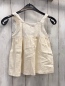Preview: zara Sommerbluse Gr. 104  beige Häkelei
