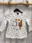 Preview:  Langarmshirt Gr. 98  weiß Pferde Bibi und Tina