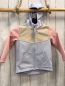 Preview:  Softshelljacke Gr. 104  beige hellblau rosa 