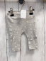 Preview: zara Leggings Gr. 56  grau Lochmuster Elefanten