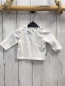 Preview: Steiff Langarmshirt Gr. 50  weiß