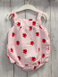 Preview: Jacadi Playsuit Gr. 74  rosa Beeren