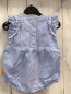 Preview: steiff Playsuit Gr. 56  blau weiß gestreift