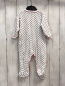 Preview: Petit Bateau Schlafanzug Gr. 68  weiß blaue Punkte
