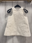 Preview: Jacadi  Kleid  Gr. 68  weiß Rippen 