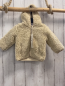 Preview: neu S´Oliver  Teddyjacke  Gr. 62   beige Kapuze mit Ohren NP 39,99 € 