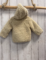 Preview: neu S´Oliver  Teddyjacke  Gr. 62   beige Kapuze mit Ohren NP 39,99 € 