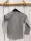 Preview:   Langarmshirt  Gr. 110  grau pink Schrift 
