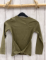 Preview: Sisley  Langarmshirt  Gr. 116  kiwi schwarze Schrift 