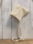 Preview: disana Mütze Gr. 36/40  beige Strick100% Schurwolle