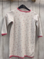 Preview: Petit Bateau  Nachthemd  Gr. 110  weiß Blumen pink Bund Nicky 