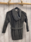 Preview: Bellybutton  Strickjacke  Gr. 110  grau Kapuze Zöpfe 