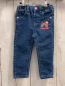 Preview: Orsolino  Hose  Gr. 80  blau Jeans bunter Bogen mit Pailetten