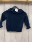 Preview:   Strickjacke  Gr. 74  blau Rüschenkragen 
