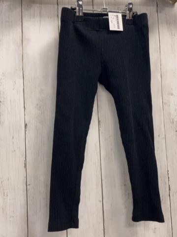 H&M  Leggings  Gr. 98  schwarz Rippen 