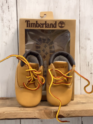 Timberland  Schuhe  Gr. 18  ocker brauner Bund 