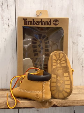 Timberland  Schuhe  Gr. 18  ocker brauner Bund 