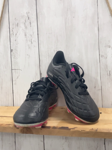 Adidas  Fußballschuhe  Gr. 29  schwraz weiß pink Streifen 