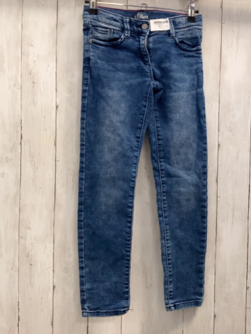 S´Oliver  Hose  Gr. 140  blau Jeans Bund verstellbar 