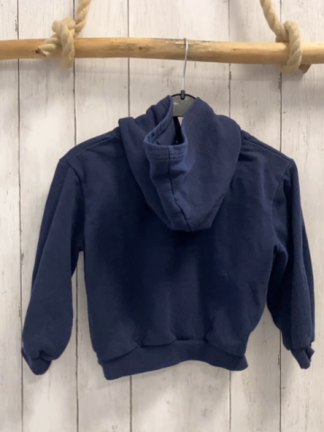 H&M Pullover Gr. 110  blau Kapuze Reh