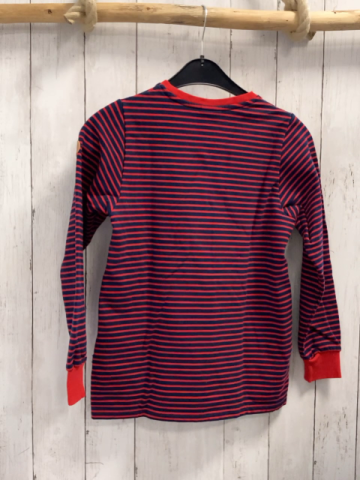 Finkid  Pullover  Gr. 146/152  blau rote Streifen 