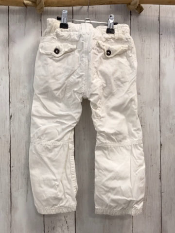 H&M  Hose  Gr. 98  weiß Bund verstellbar